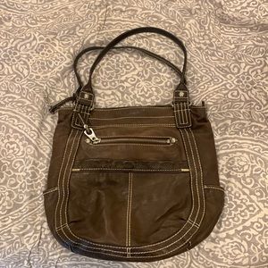 Brown Fossil purse!